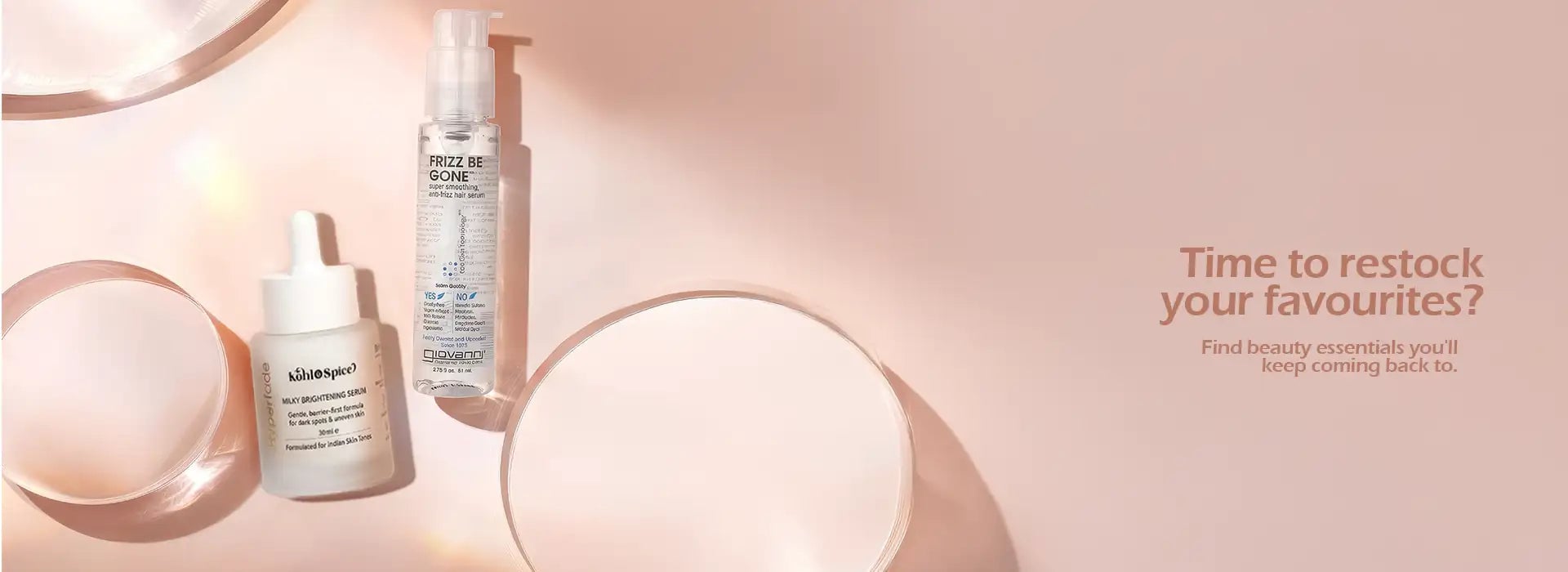 Beauty collection — skincare, cosmetics & more